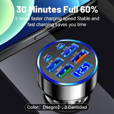 Cargadores de celular para carro - 2/4