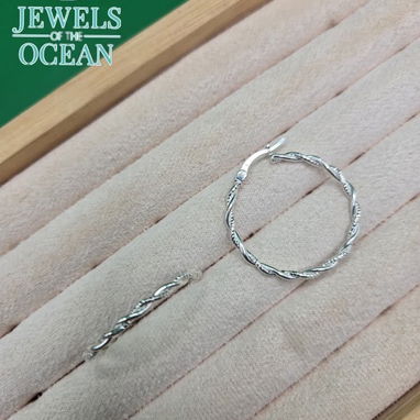Argollas de plata 925 - 3/6