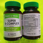 Super Complejo B en tabletas 💧 30 tabletas - Img 56030901