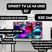 SMART TV LG 4K UHD  65", Garantía de 6 meses, Entrega por un mínimo costo adicional de 1 Usd para toda La Habana - Img 53437177