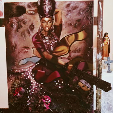 CUADROS POR ENCARGO de ORISHAS Y EGGUN. - 4/5