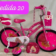 Bici con accesorios de niña  Medida 20  Todos los colores - Img 54914166
