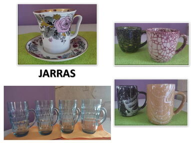 Juegos de jarras, vasos y otras vajillas - Img 63779456