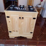 Muebles de cocina móviles de madera con fregaderos, cocinas empotrables. - Img 45336627