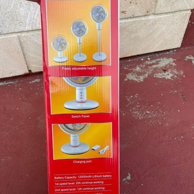 Ventilador recargable - Img 120898320