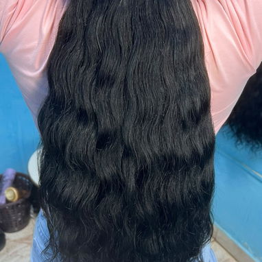 Moños de pelo natural - 10/10