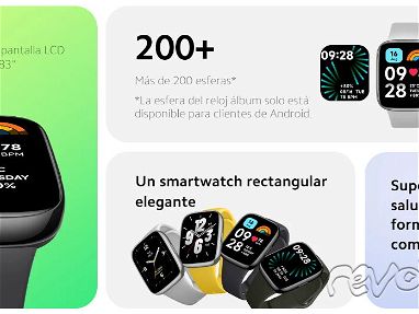 Xiaomi Redmi Watch 3 Active / Reloj inteligente / Smartwatch. NUEVOS A ESTRENAR / SELLADOS - Img main-image-45650316