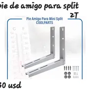 Pie de amigo y compresor de split - Img 54603145