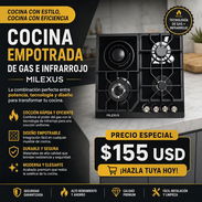 Cocina empotrada milexus 4 hornillas - Img 58057234