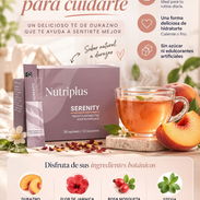 Té Anti-estrés SERENITY MELOCOTÓN (30 sobres 1.7g)🌿Té Negro, Extracto de ciruela y L-Teanina🌿 - Img 56086894