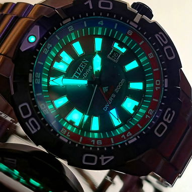 BJ7128-59E un auténtico "tanque" de acero para tu muñeca citizen promaster gmt - 2/3