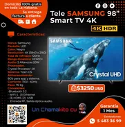 📺 98 PULGADAS 📺 SMART TV SAMSUNG 98" 4K 2024. ENTREGA GRATIS CON FACTURA Y GARANTÍA. TLF 54833699 - Img 49685417
