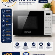 HORNO MICROONDAS ROYAL 20 L GRIS NUEVOS EN CAJA!!!! - Img 52009150