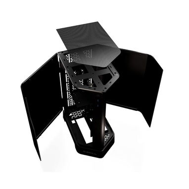 🖥️ G.SKILL Z5i Mini-ITX – Chasis Gaming con vidrio templado curvo 🖤 Compatible con GPU 330mm y Radiadores 228mm 🖥️🌐 - 4/5