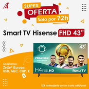 Smart TV HISENSE 43” Roku (Ɓ) - Img 51049412