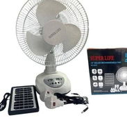 Ventilador recargable Super Life 12 - Img 55254733
