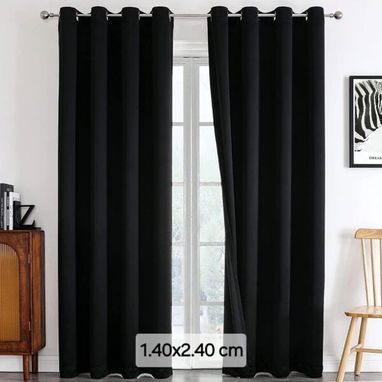 Cortinas tapasol, dos paños 25 usd/cambio - Img 121008058