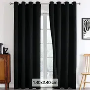 Set de dos cortinas blackout. Somos de Boyeros y hacemos mensajeria - Img 54990465