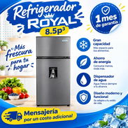 Refrigerador Royal de 8.5 pies³ con Dispensador de Agua - Img 58048817