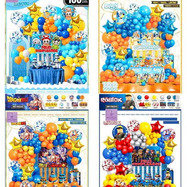 Set 100 piezas temáticos - Img 122362003