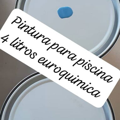 Pintura para piscina 4 litros importada de España en nuestro almacén en playa - Img 119320238