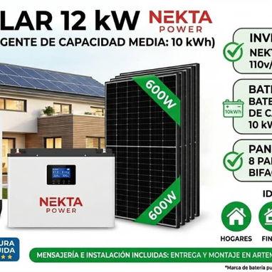 Paneles solares baterías Inversor cable y instalación fotovoltaica - Img 124276877