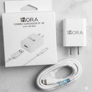 CARGADOR PUERTO USB A 12W CARGA RÁPIDA Y CABLE IPHONE ENTRADA USB A 2.4A CARGA RÁPIDA (MARCA 1HORA) - Img 55389939