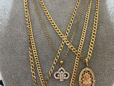 Joyas de oro y plata anillos, cadenas, aretes, piercings, dijes, dormilonas, manillas, tobilleras - Img 65879144