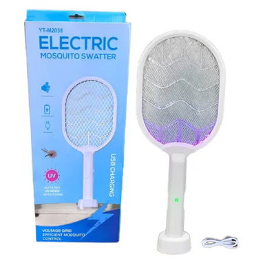 Raqueta recargable para mosquitos y moscas 15 USD - Img 124187562