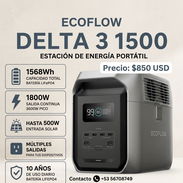 Ecoflow delta 3 1500 la más buscanda - Img 58150258