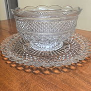 Se vende ponchera de cristal antiguo - Img 53302440