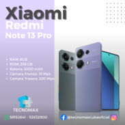 (TECNOMAX)  Xiaomi Redmi Note 13 Pro • 8GB/256GB• SELLADO EN CAJA• 59152641 - Img 45583370