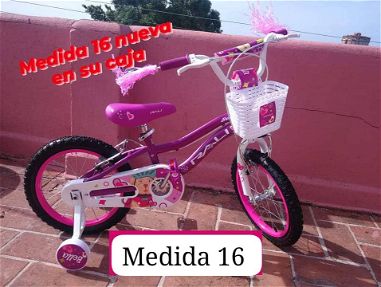 Bicicletas para niños medida 12-16-20 - Img 71392509