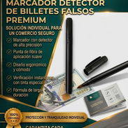 Marcador Detector de Billetes Falsos Premium Solución individual para un comercio seguro Precisión Total: Marcador con d - Img 55519393