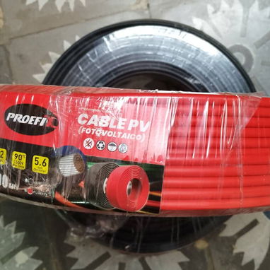 vendo Cable 10 para paneles solares rollos por 30m/100m 100% cobre, solo whatssap lary 53136050 - 70/230 USD - 4/4