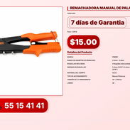 REMACHADORA MANUAL DE PALANCA VPT-0242 - Img 56216404