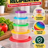 Set de 5 pozuelos plásticos pequeños en 2800 cup - Img 58419493