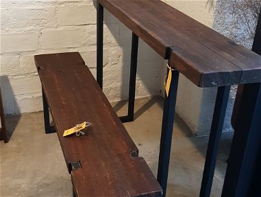se venden mesas madera hierro - Img main-image