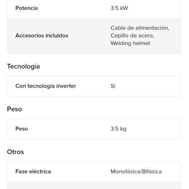 Planta de soldar inverter 110 y 220 volt - Img 116628847