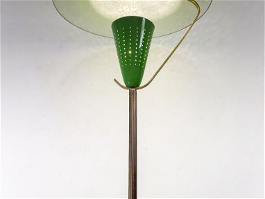 lampara italiana Mid century/años 50s latón y aluminio - Img main-image