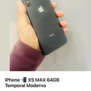 Iphone XS Max de 64gb temporal moderno, no face id, no true tone, bateria al 85% - Img 45277819