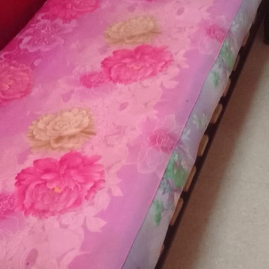 Cama personal de tubo con colchón de muelle. - 2/2