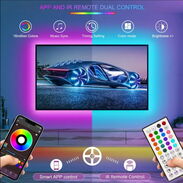 Luces LED RGB 10M ControlX app en el celular y por control remoto Sincronización De Música - Img 45491171