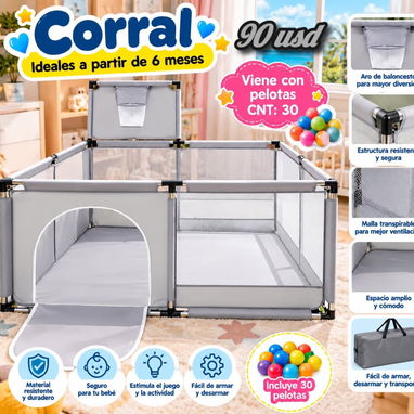 Corral ,juguetes - 2/10