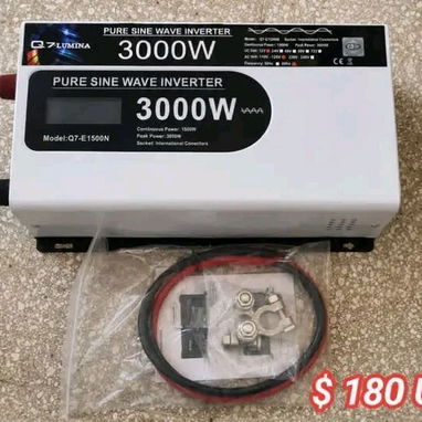 Cargadores p todo tipo de baterías 35/45/55/80/y 125 A/Inversores Onda Pura 3000w/4000w y 5000w compatibles toda batería - 4/6