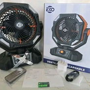 💥 VENTILADOR RECARGABLE EKO 16MIL MILIAMPERES CON 6 MESES DE GARANTÍA 💥 - Img 55574689