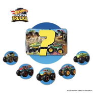 Mattel Hot Wheels Die-Cast Monster Trucks 2 Pack 1:24 Scale Vehicle - Img 57110720