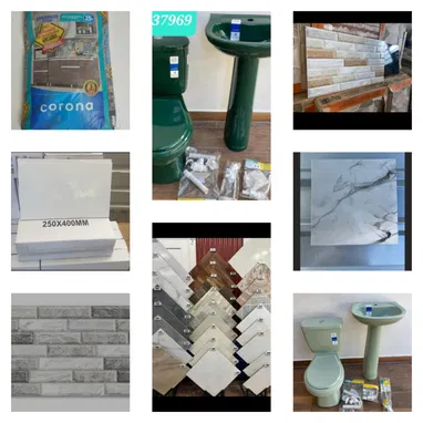 🔴 AZULEJOS  TAZAS DE BAÑO FREGADEROS CINTILLOS TEJAS TUBOS PUZZLES ROLLO DE CERCA ALAMBRE PÚAS CEMENTO COLA Y MAS - Img 125835765