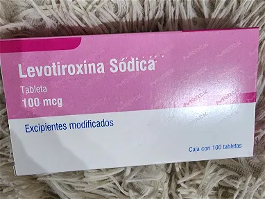 Levotiroxina de 25 tableta 100mg - Img main-image