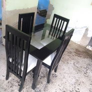 Juegos de comedor de 4 sillas - Img 55286142